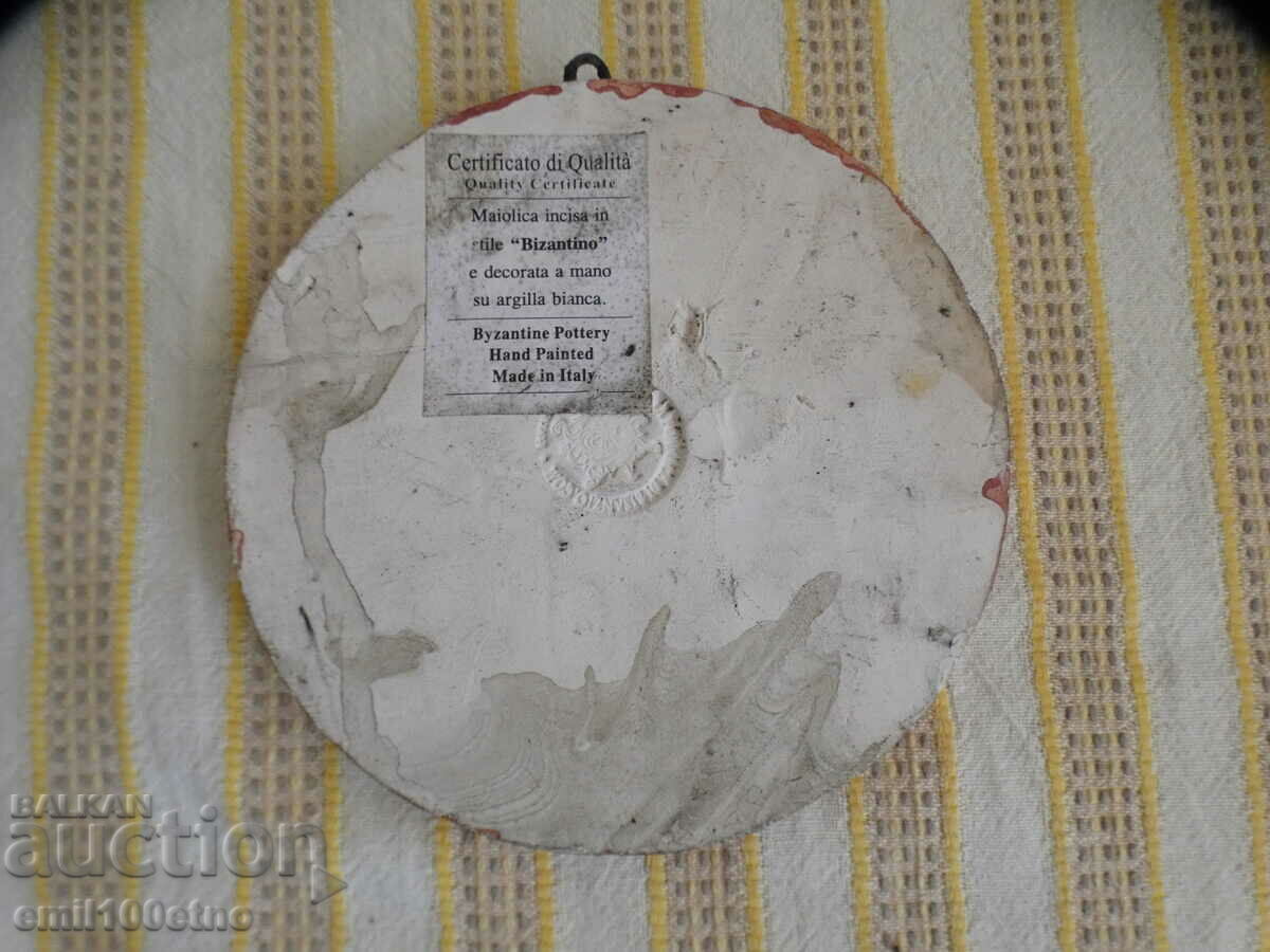 Доставка на Пано за стена ръчно изработено Майолика Италия Доставка на Пано за стена ръчно изработено Майолика Италия