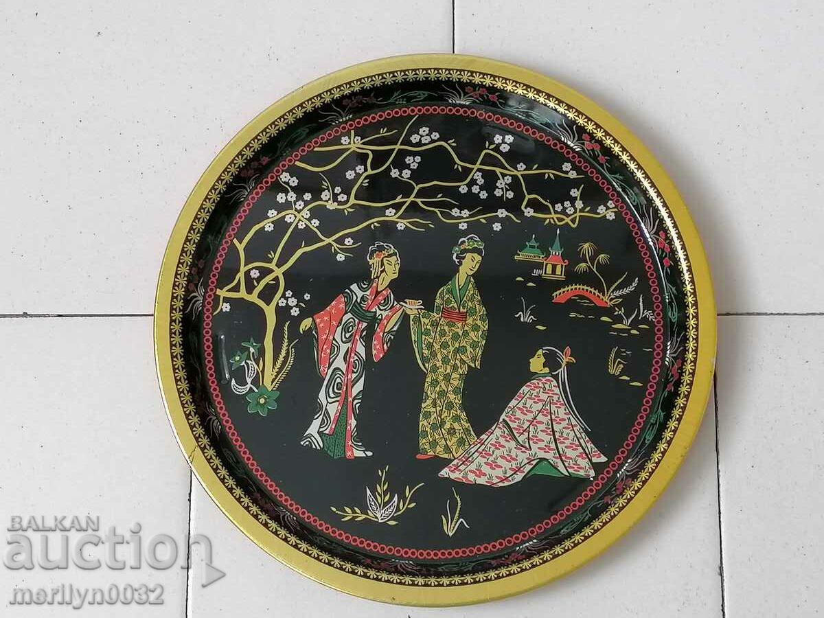 Tray from Poland, tray, casserole, social period, 70s with price 40.00 BGN | € 20.45 Tray from Poland, tray, casserole, social period, 70s with price 40.00 BGN | € 20.45