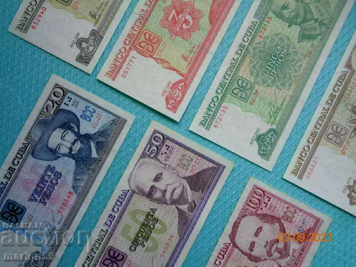 bancnote din CUBA – unele sunt rare cu preț € 35.00 | 68.45 BGN