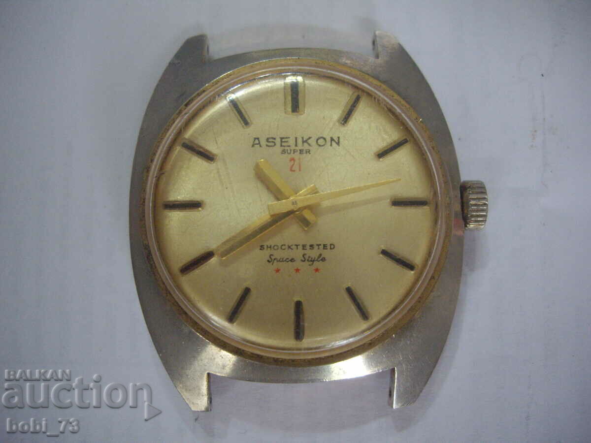 Παλιό ρολόι χειρός Aseikon