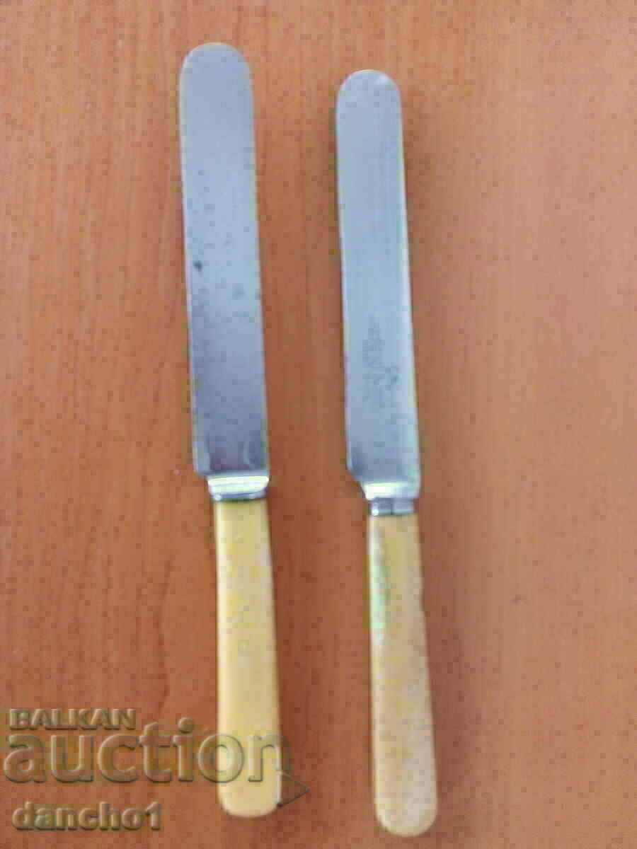 Two Sheffield knives