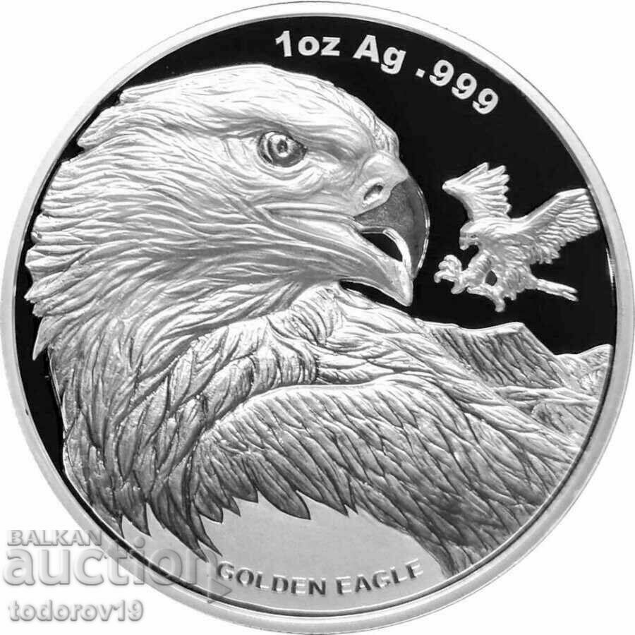 Argint 1 oz Vultur de Aur - 2023 - Samoa