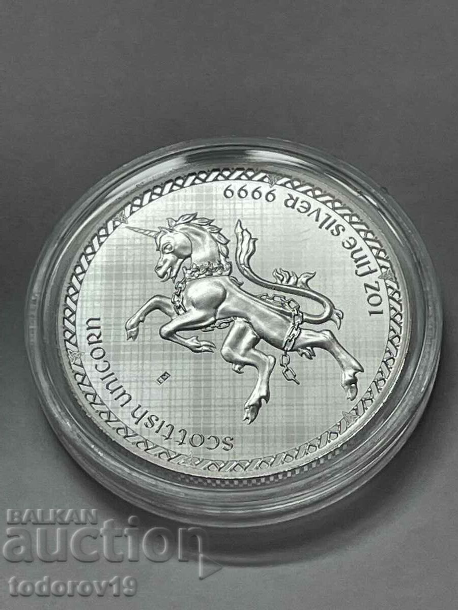 Auction Silver 1 oz Scottish Unicorn - 2023 - ost. Niue Auction Silver 1 oz Scottish Unicorn - 2023 - ost. Niue
