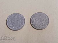 Coins 2 BGN 1925 Kingdom of Bulgaria - 2 pieces