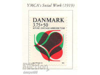 1993. Дания. 75-та годишнина от социалната работа на Y.M.C.A