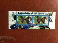 Stamped Block Butterflies 2010 Rwanda