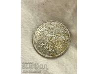 2 марки 1901 г, Германия / Прусия - сребърна монета