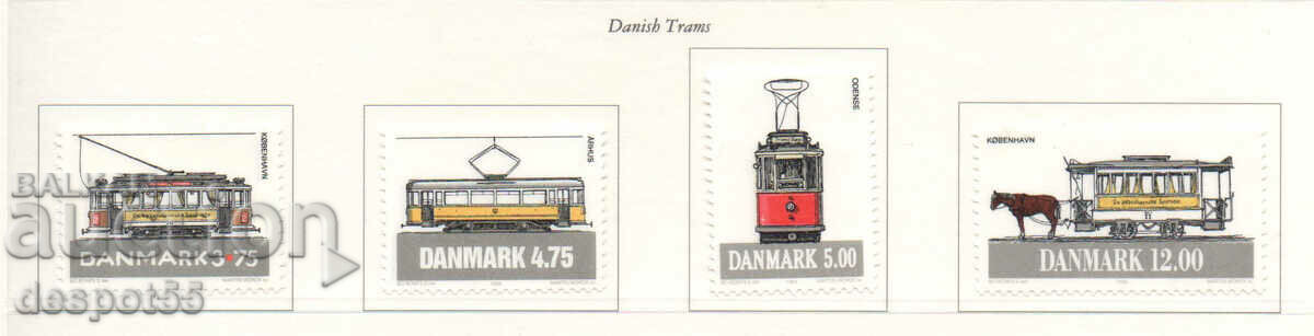 1994. Дания. Трамваи.