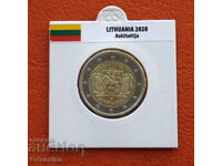 Lituania • 2 euro • AUKSTAITIJA • 2020