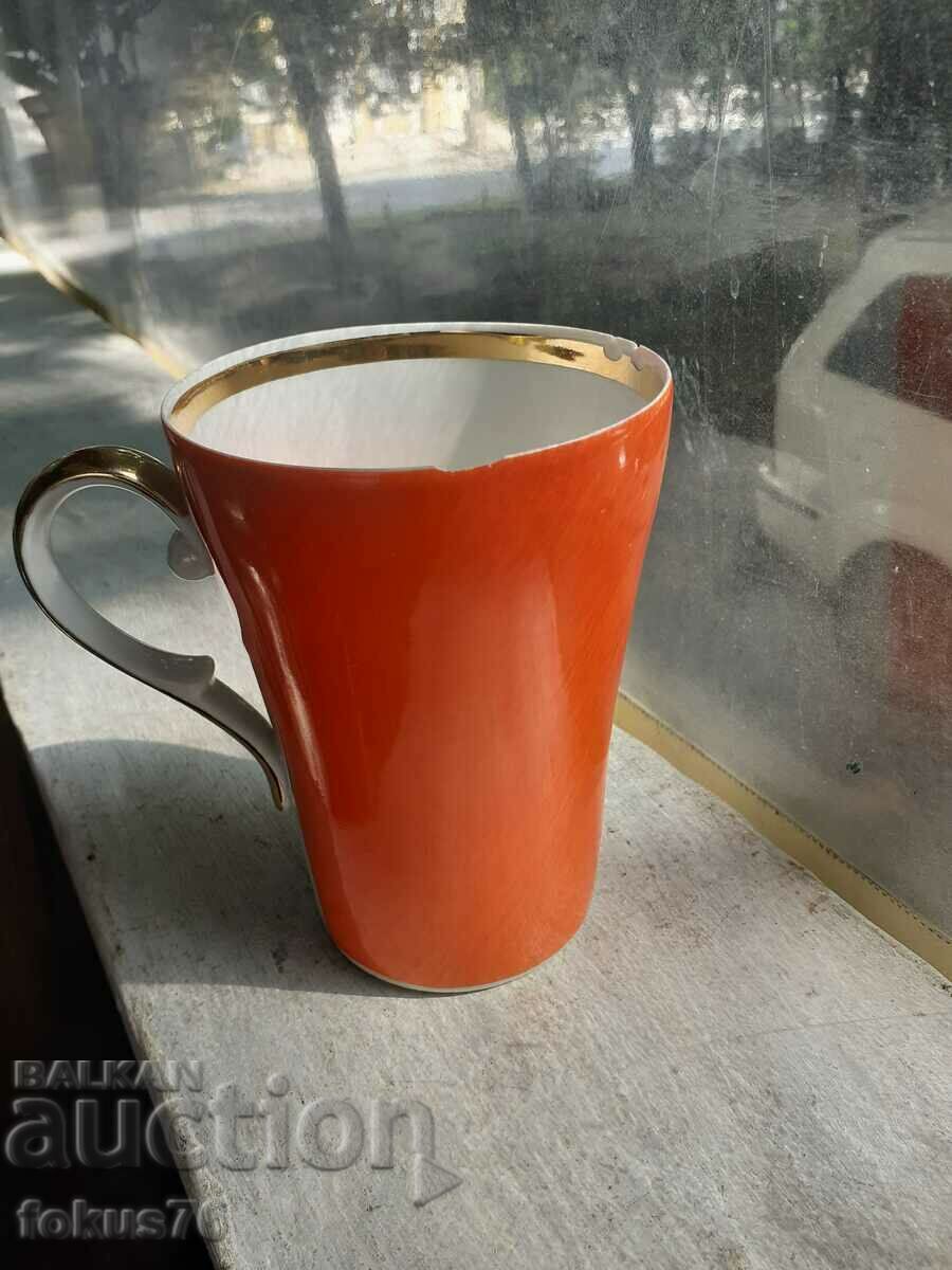 Auction  Cup Russian porcelain Olympics in Moscow 1980