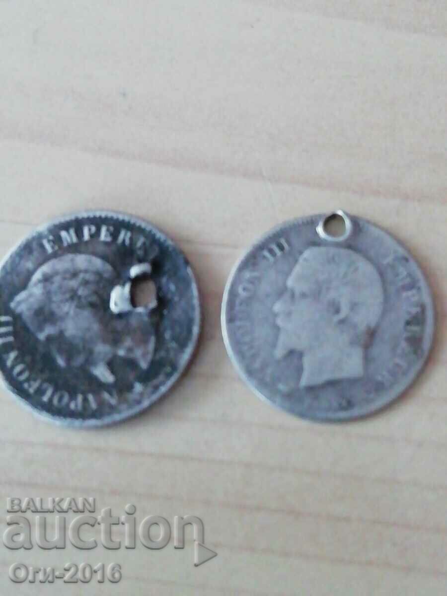 Delivery of Lot France 20 CENT 1860 and 67 FRANCE Delivery of Lot France 20 CENT 1860 and 67 FRANCE