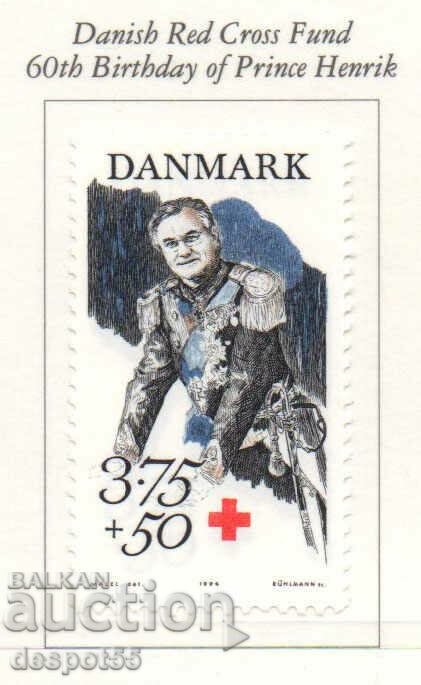 1994. Danemarca. 60 de ani de la nașterea Prințului Henrik.