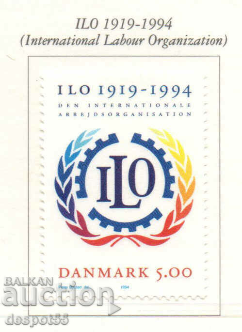 1994. Дания. 75-та годишнина на ILO.