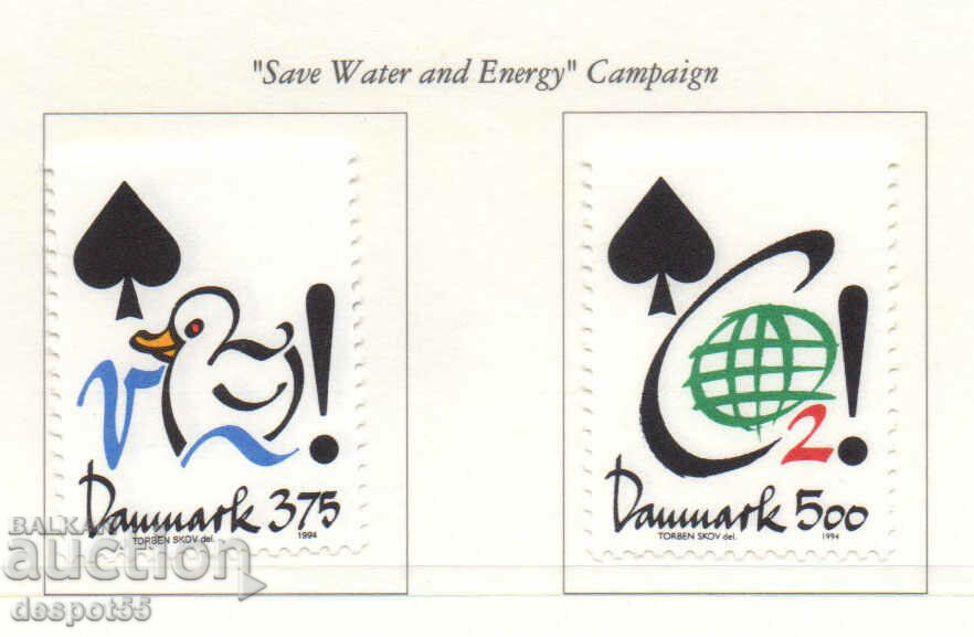 1994. Denmark. Conservation of water resources.