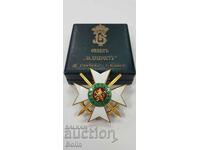 Rare Order of Bravery 3rd class with original box 1941