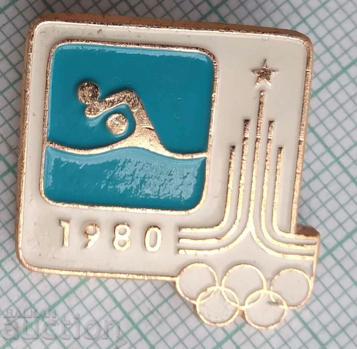 13238 Insigna - Jocurile Olimpice de la Moscova 1980
