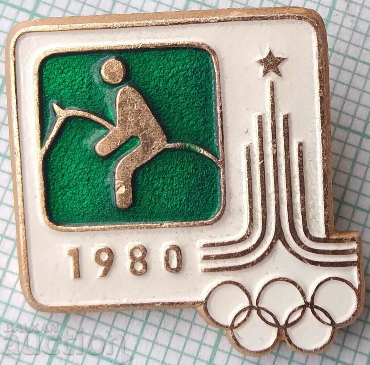 13240 Badge - Olympics Moscow 1980