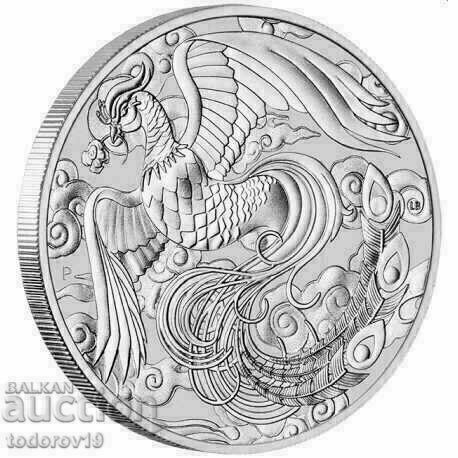 Silver 1 oz Phoenix Bird 2022