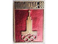 13256 Badge - Olympics Moscow 1980