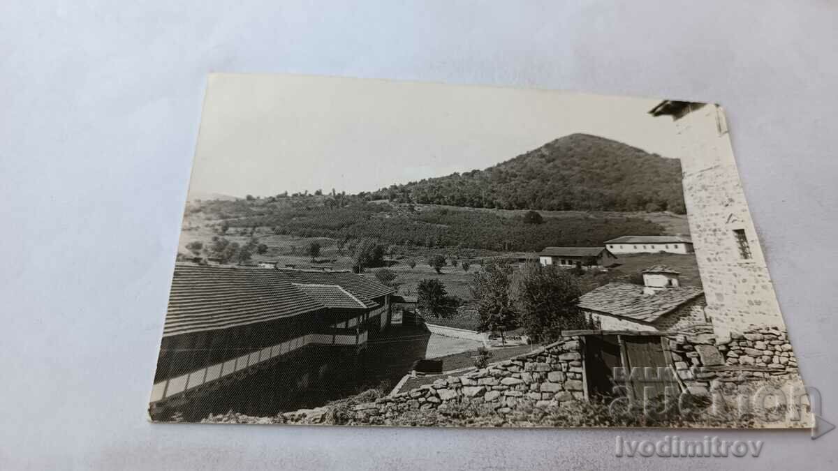 Пощенска картичка Чипровският манастир Изглед