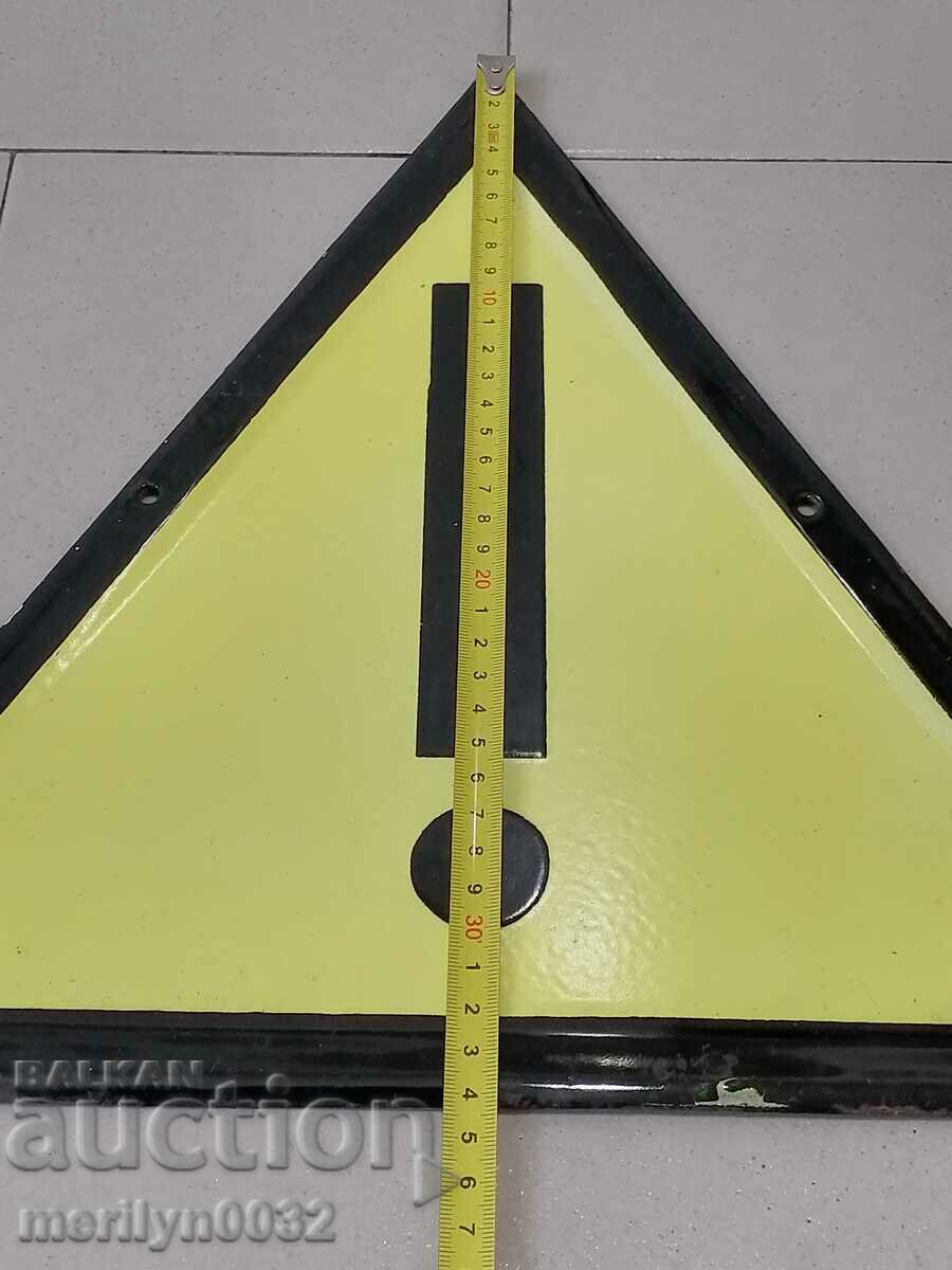 Delivery of Enamelled social plate, NRB plate Delivery of Enamelled social plate, NRB plate