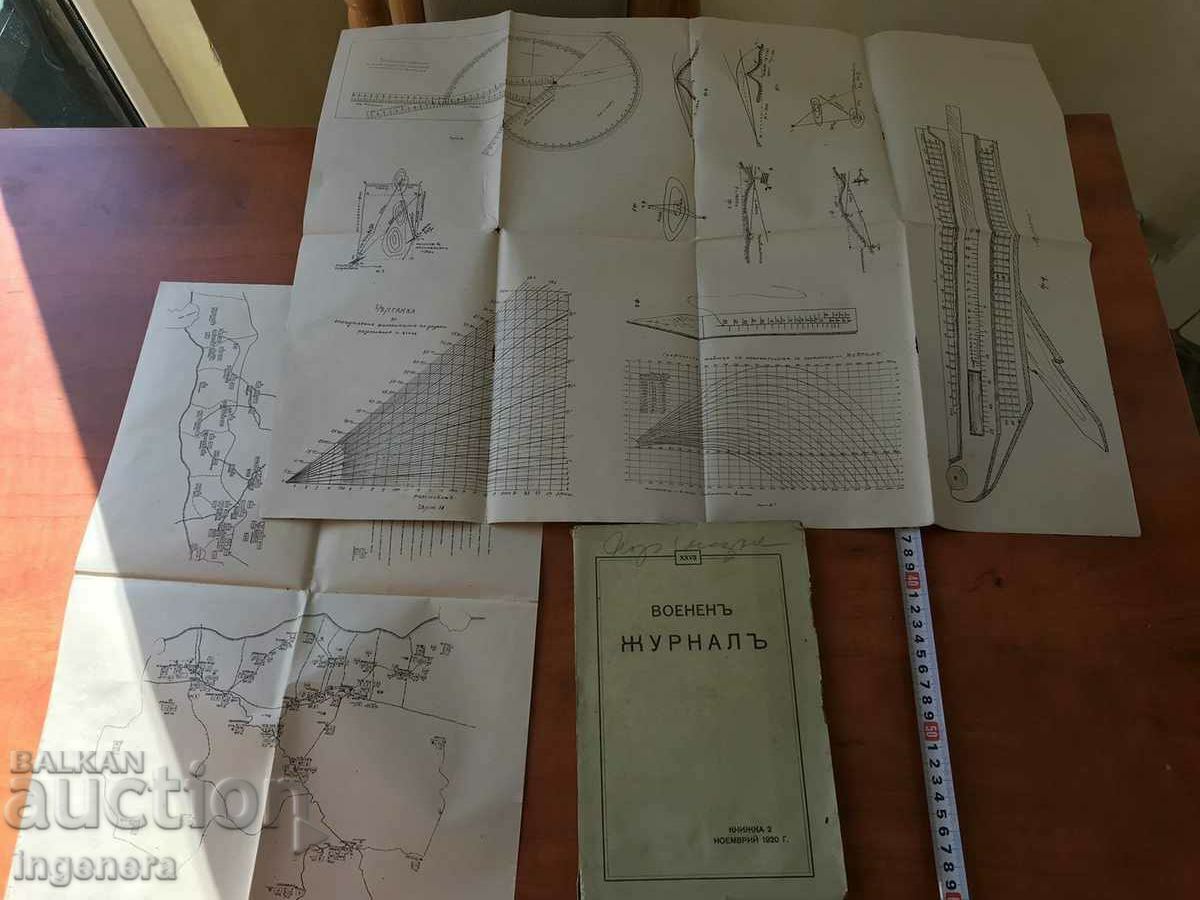 MILITARY JOURNAL-KN.2/1920-OVER 150 PAGES WITH APPENDICES - 7 MILITARY JOURNAL-KN.2/1920-OVER 150 PAGES WITH APPENDICES - 7