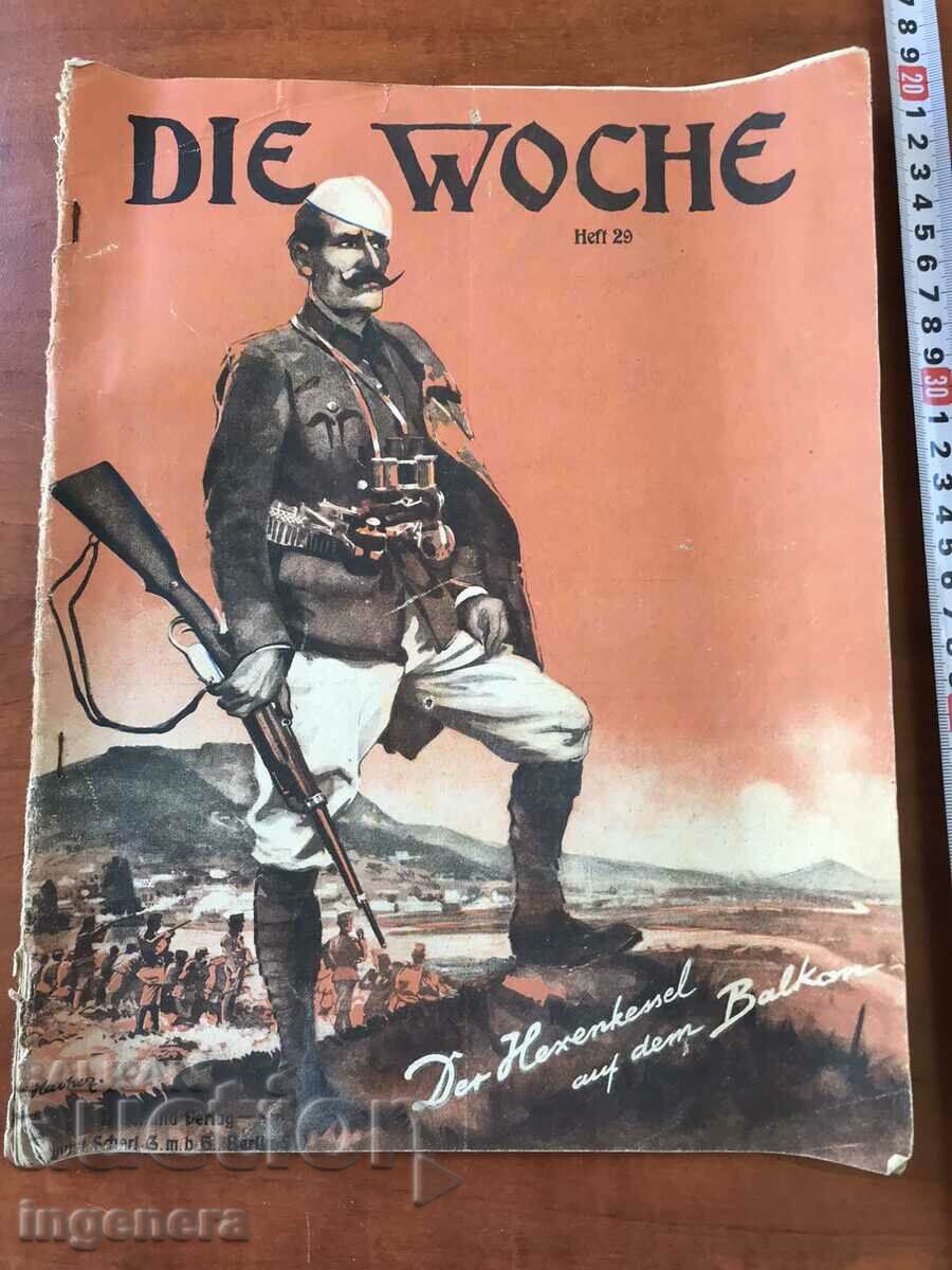 "DIE WOCHE" MAGAZINE-1924-GERMAN LANGUAGE