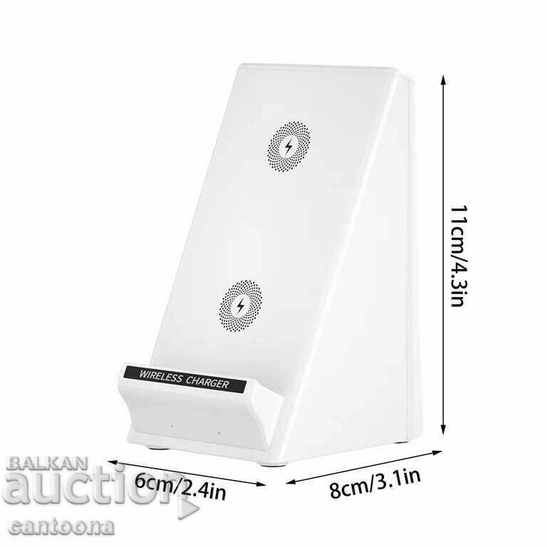 15W fast wireless charging charger with pen holder - 7