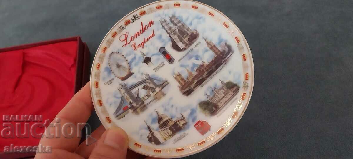 Αναμνηστικό πιάτο - Αγγλία με τιμή 14.00 BGN | € 7.16