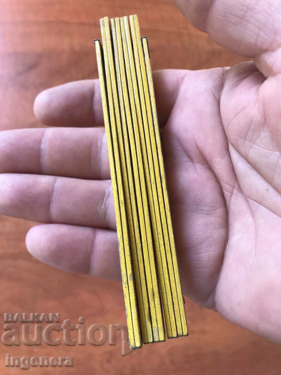 METER CARPENTER WOOD ANTIQUE-MINI IN 10 CM. with price 7.00 BGN | € 3.58 METER CARPENTER WOOD ANTIQUE-MINI IN 10 CM. with price 7.00 BGN | € 3.58