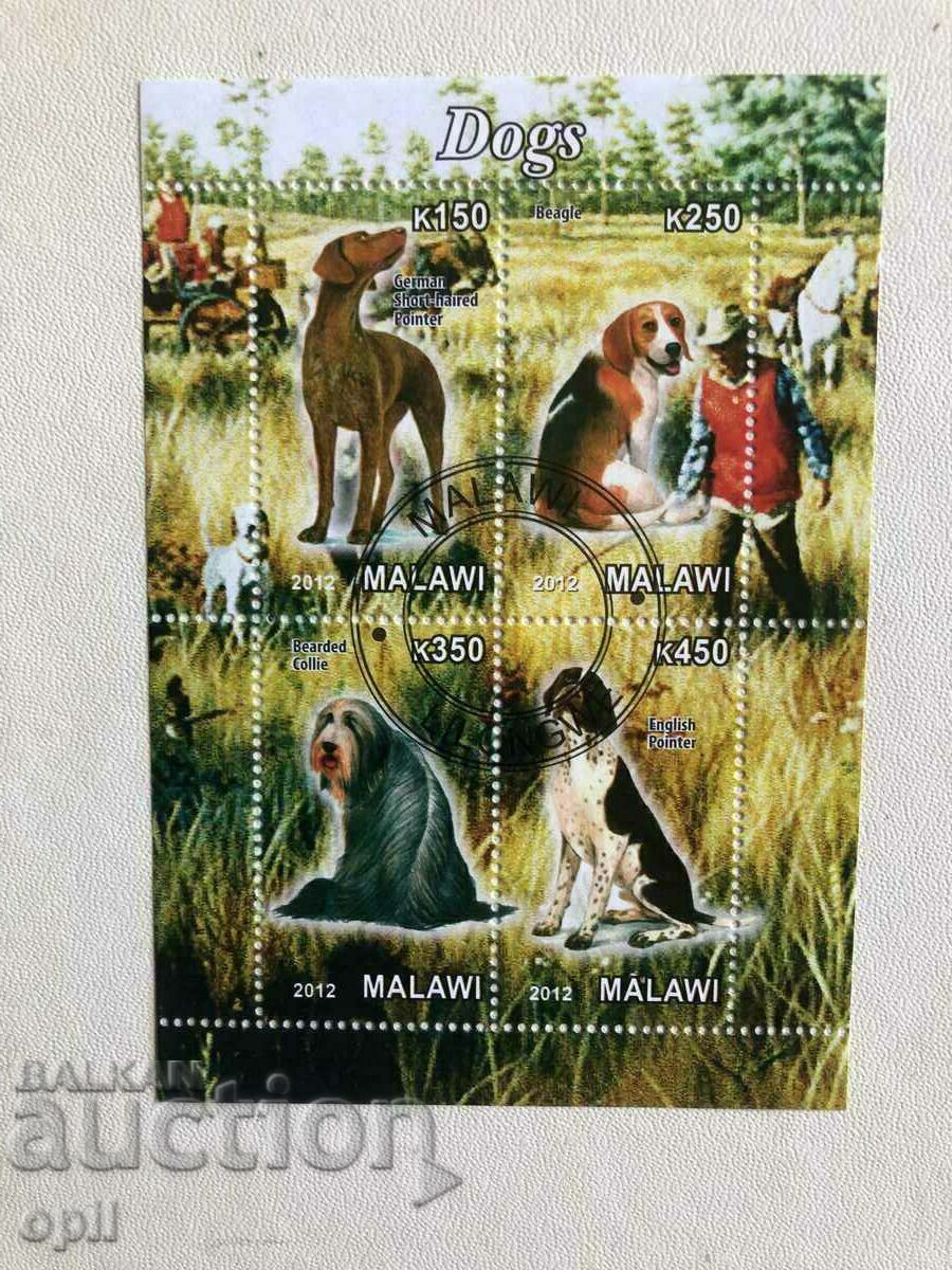Stamped Block Dogs 2012 Malawi