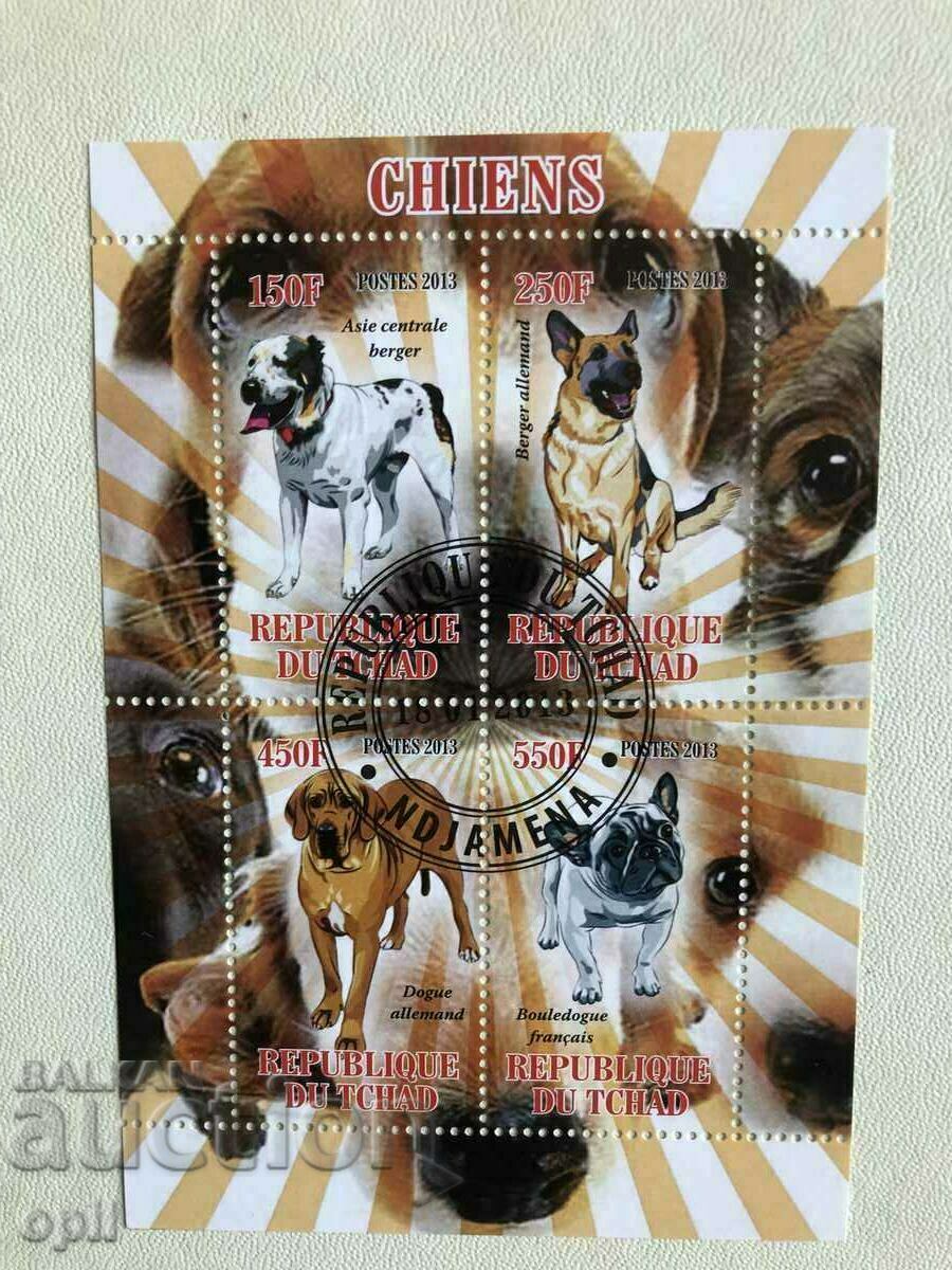 Stamped Block Dogs 2013 Ciad