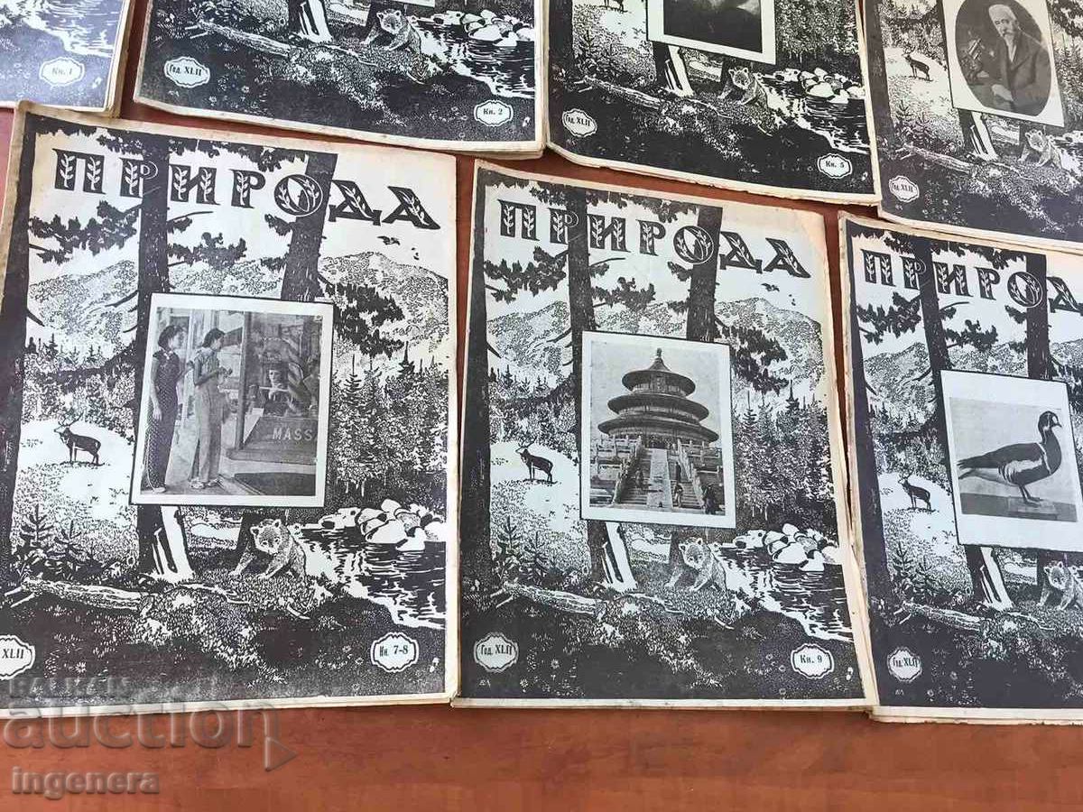 Livrarea REVISTA "NATURA" - SET COMPLET 1941 Livrarea REVISTA "NATURA" - SET COMPLET 1941