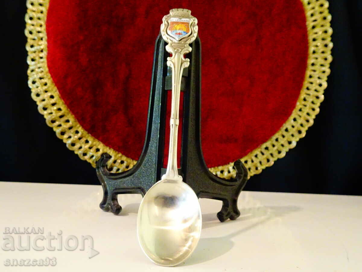 St.Leonard Silver Plated Spoon.