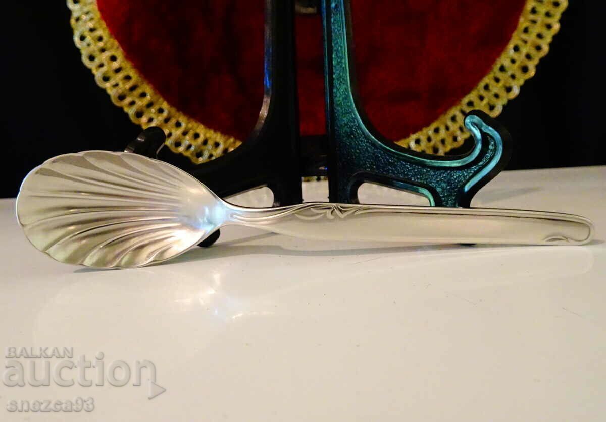 Roneusil Silberglanz silver plated sugar spoon. with price 12.00 BGN | € 6.14 Roneusil Silberglanz silver plated sugar spoon. with price 12.00 BGN | € 6.14