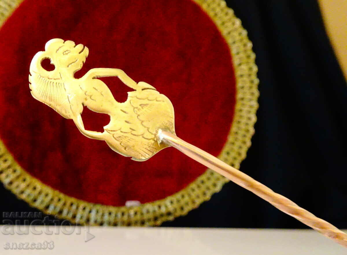 Auction Copper spoon for cappuccino, cocktails with Wayang figure Auction Copper spoon for cappuccino, cocktails with Wayang figure