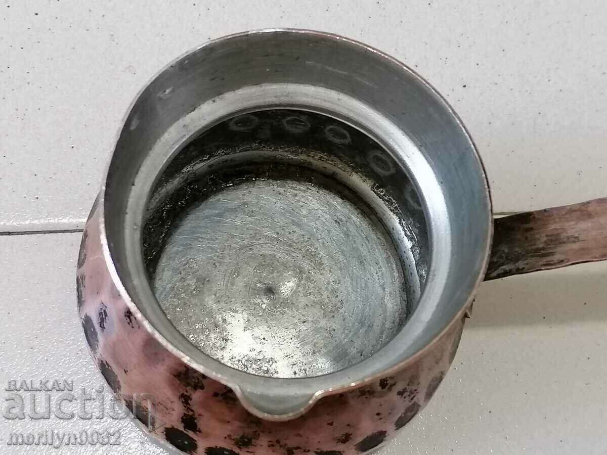 Old copper tin, coffee, baker, copper pot with price 39.00 BGN | € 19.94