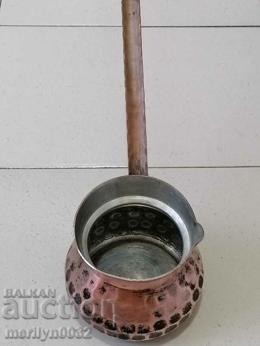Delivery of Old copper tin, coffee, baker, copper pot