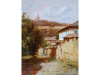 View of Tsarevets - oil paintings