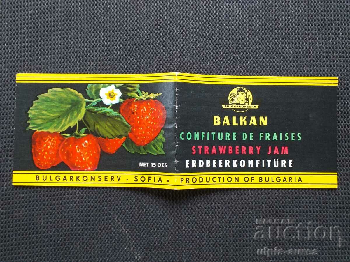 Early Soc BALKAN Jam etichetă