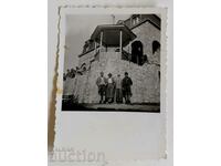 1930s MOUNTAIN HUT TOURISTS OLD PHOTO PHOTO