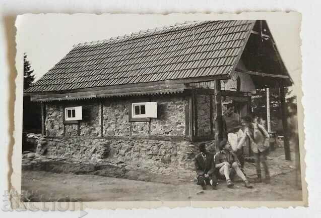 ANII 1930 CABIANA TURISTICA MUNTE FOTO VECHE FOTO