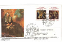 1991 Vatican. Canonization of St. Birgitta. First Day Envelope