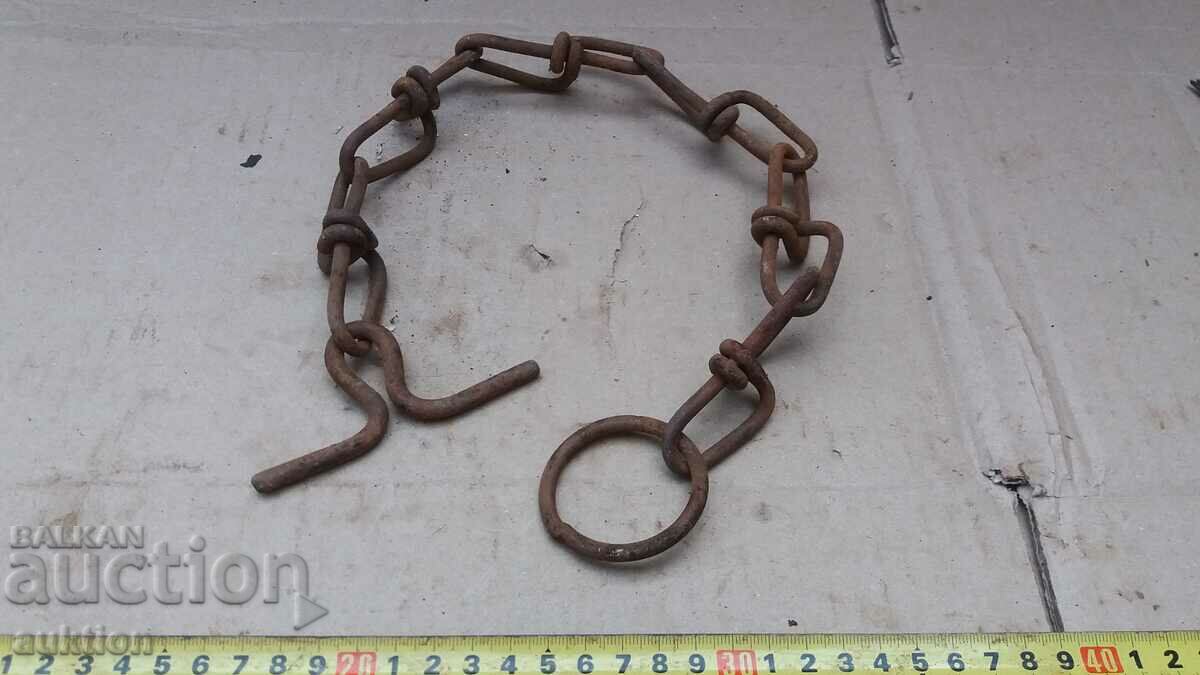 OLD WROUGHT SHANK, CHAIN CHAIN - 6 OLD WROUGHT SHANK, CHAIN CHAIN - 6