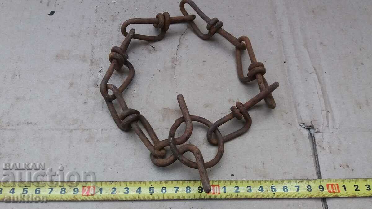 OLD WROUGHT SHANK, CHAIN CHAIN - 7 OLD WROUGHT SHANK, CHAIN CHAIN - 7