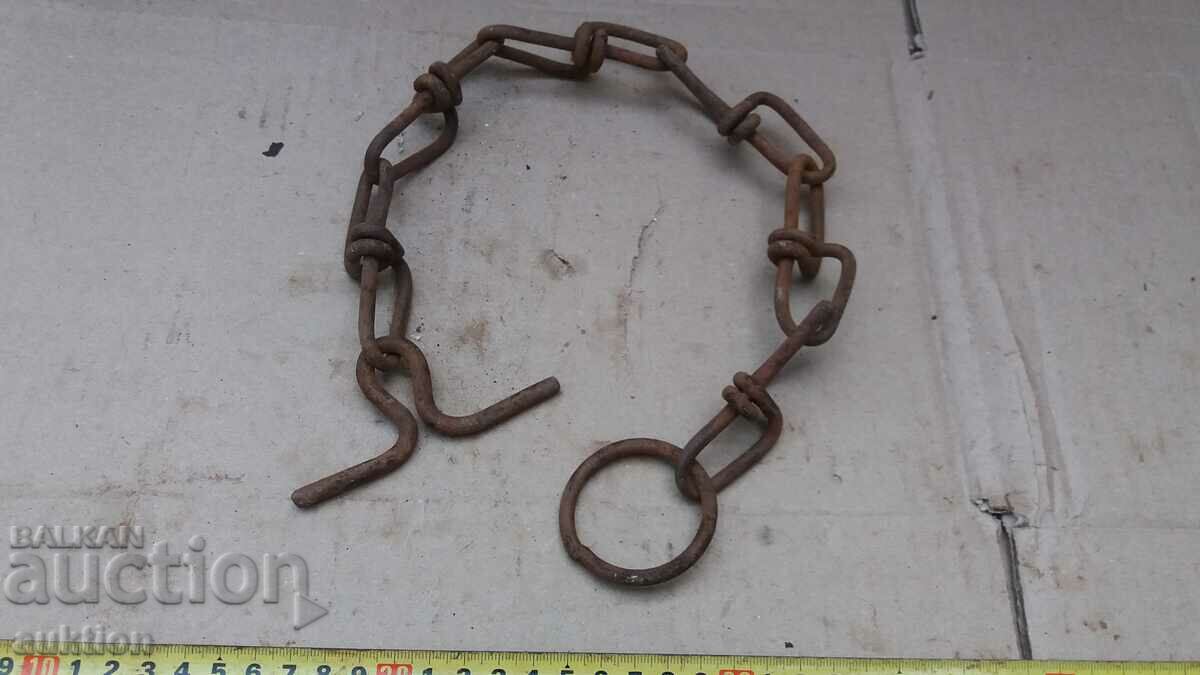 OLD WROUGHT SHANK, CHAIN CHAIN