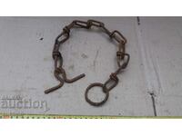 OLD WROUGHT SHANK, CHAIN CHAIN