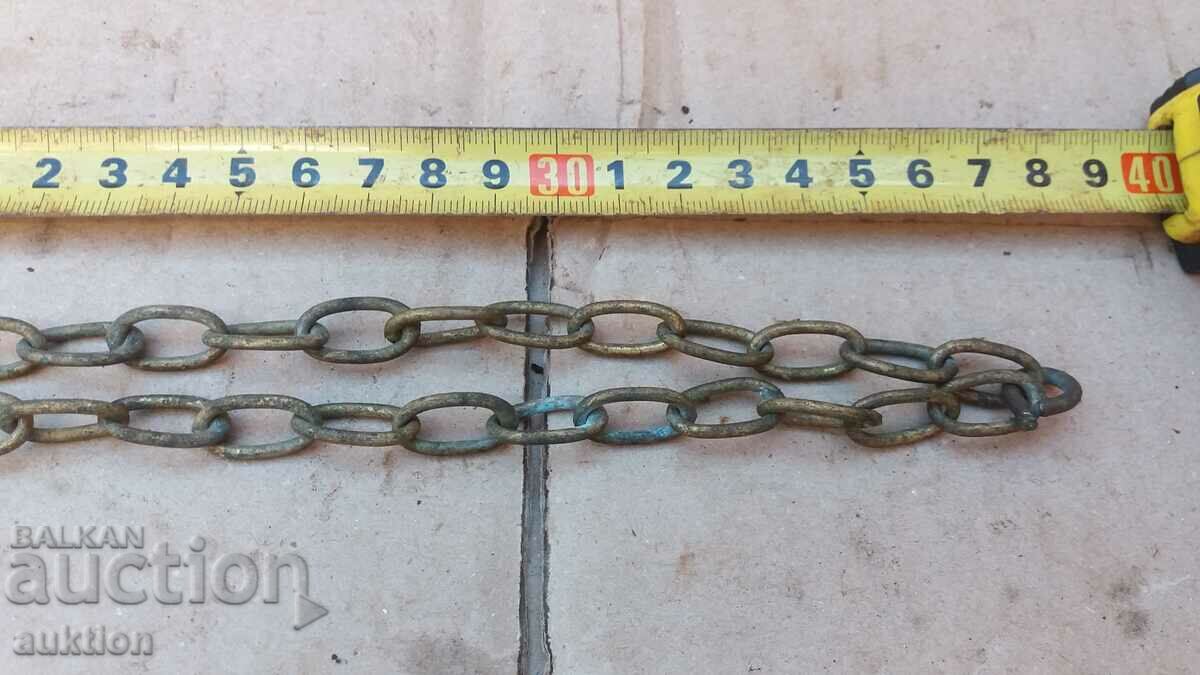 OLD BRONZE PENDARI CHAIN - 7 OLD BRONZE PENDARI CHAIN - 7