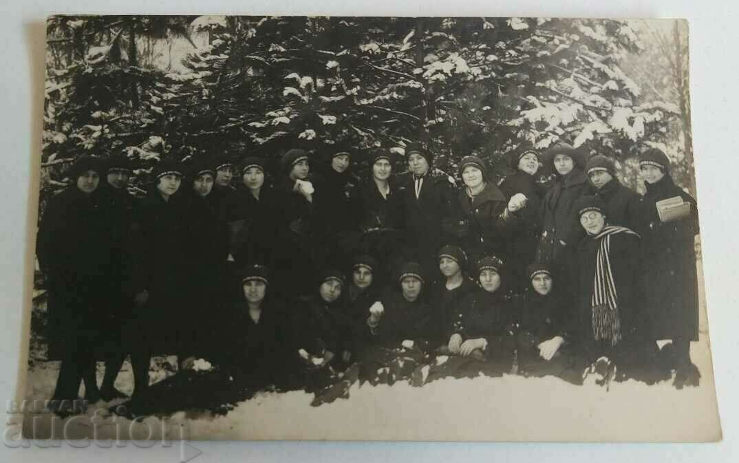 1927 BORDAREA ORFEINATULUI FECIOARĂ SOFIA FOTOGRAFIE VECHE