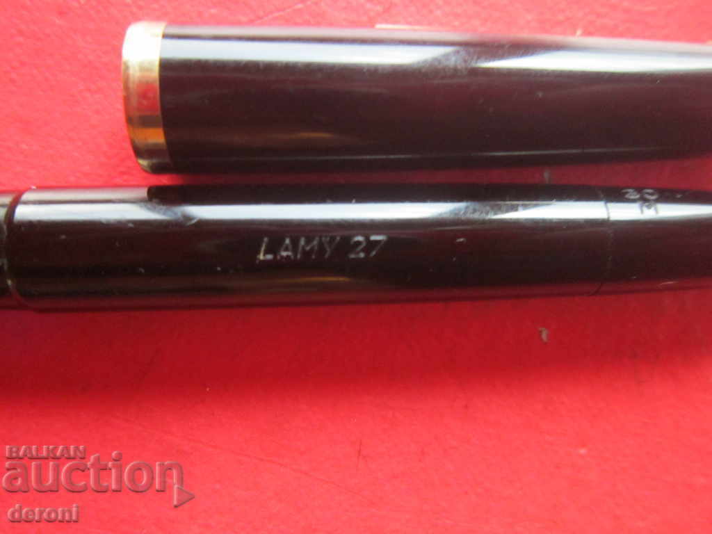 Unique pen Lamy 27 gold pen gold pen - 6